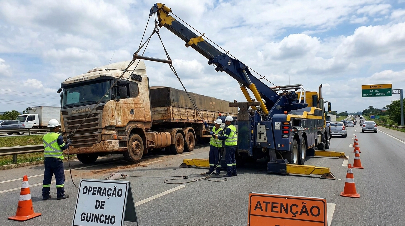 Reboque de Caminhão Baú em Recife‑PE